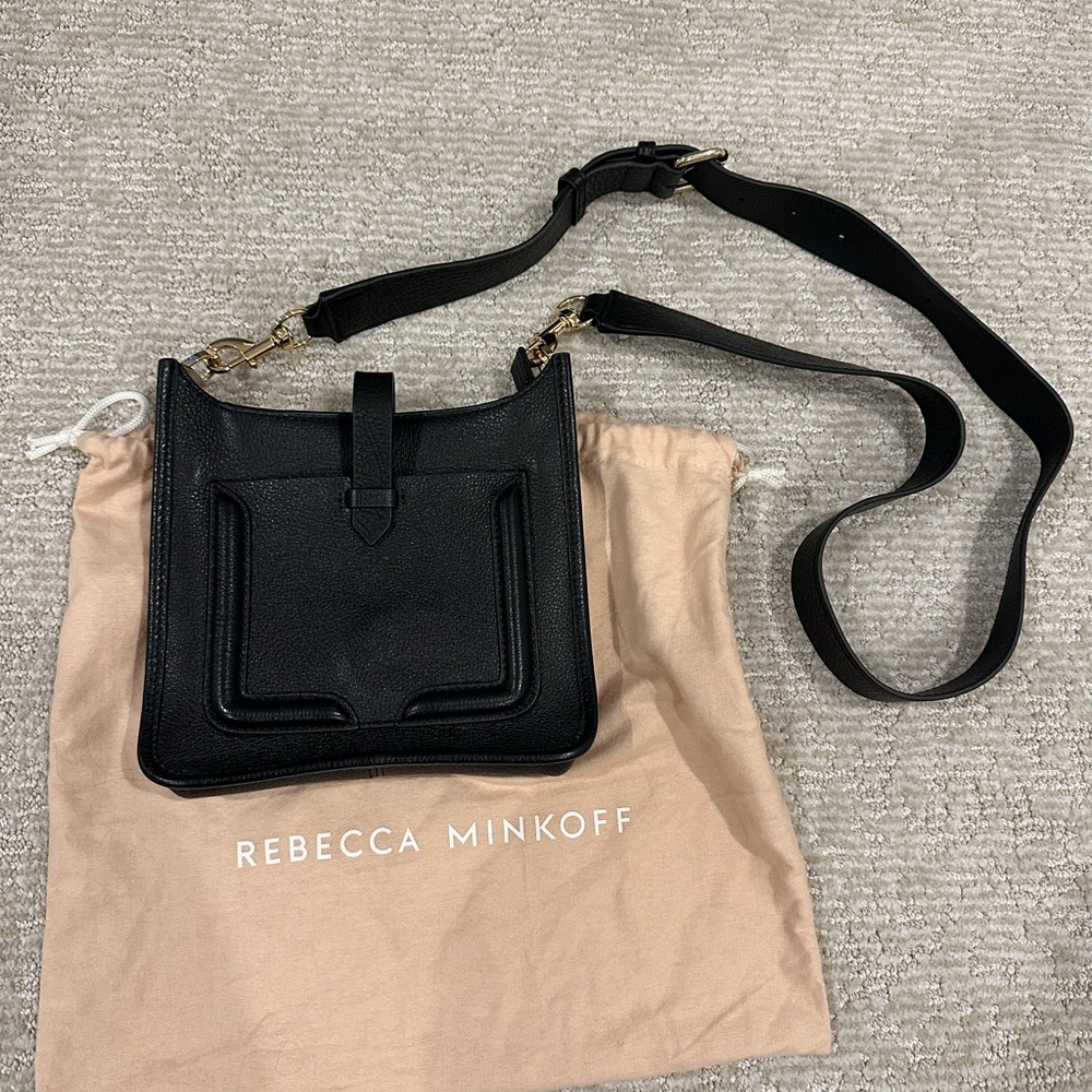 Rebecca Minkoff Elegant Black Crossbody Bag